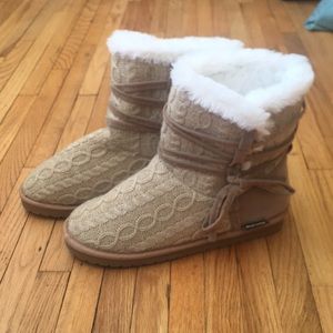 Tan Muk Luks Worn Once!